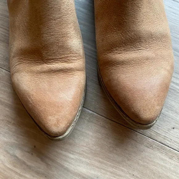 Free People Brown Leather Shoeboot