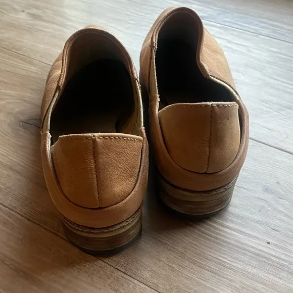 Free People Brown Leather Shoeboot
