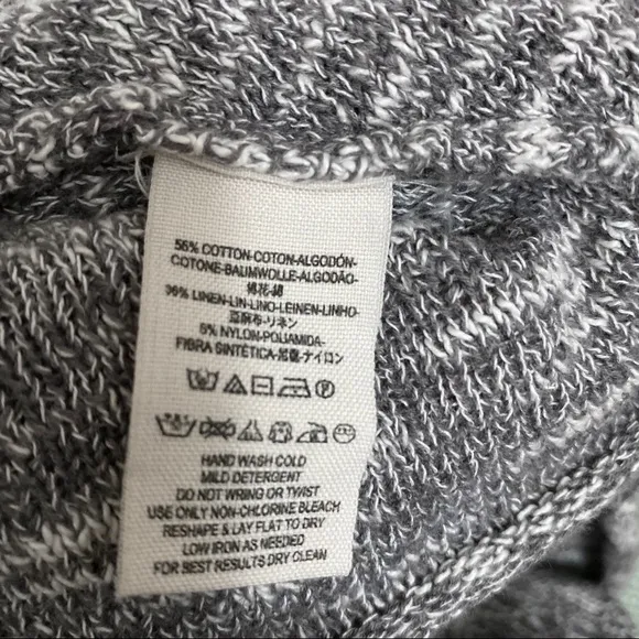Free People Gotham Faux Wrap Sweater in Grey