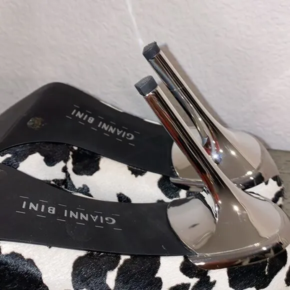 Gianni Bini Jeklyn Animal Print Dyed Calf Hair Pumps!