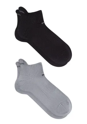 Grey Ankle Socks