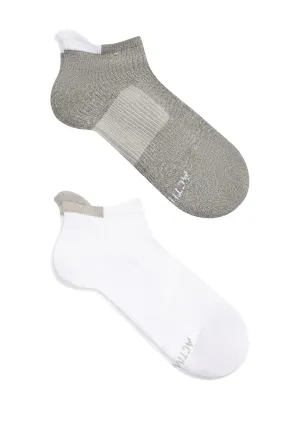 Grey Ankle Socks