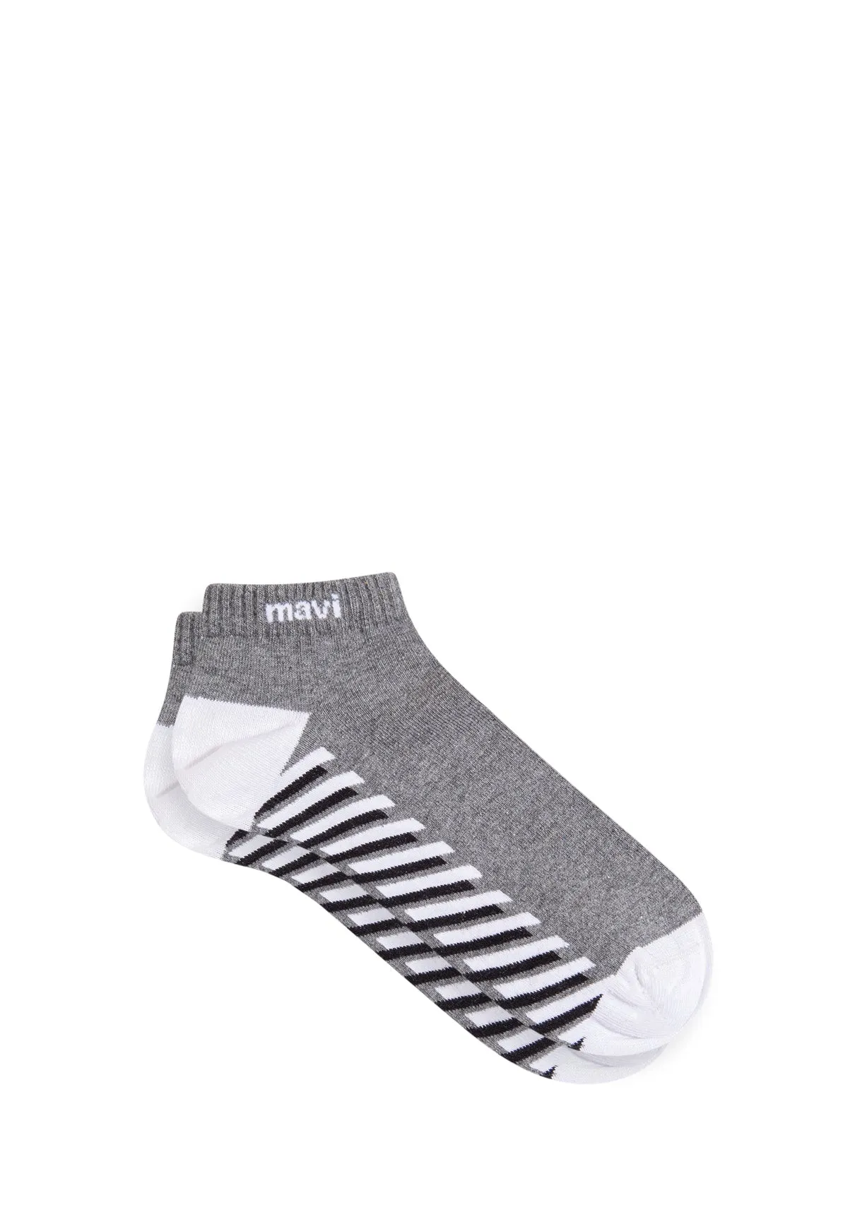 Grey Ankle Socks