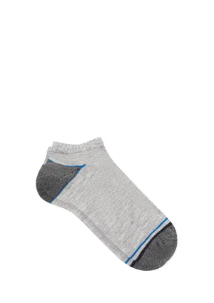Grey Ankle Socks