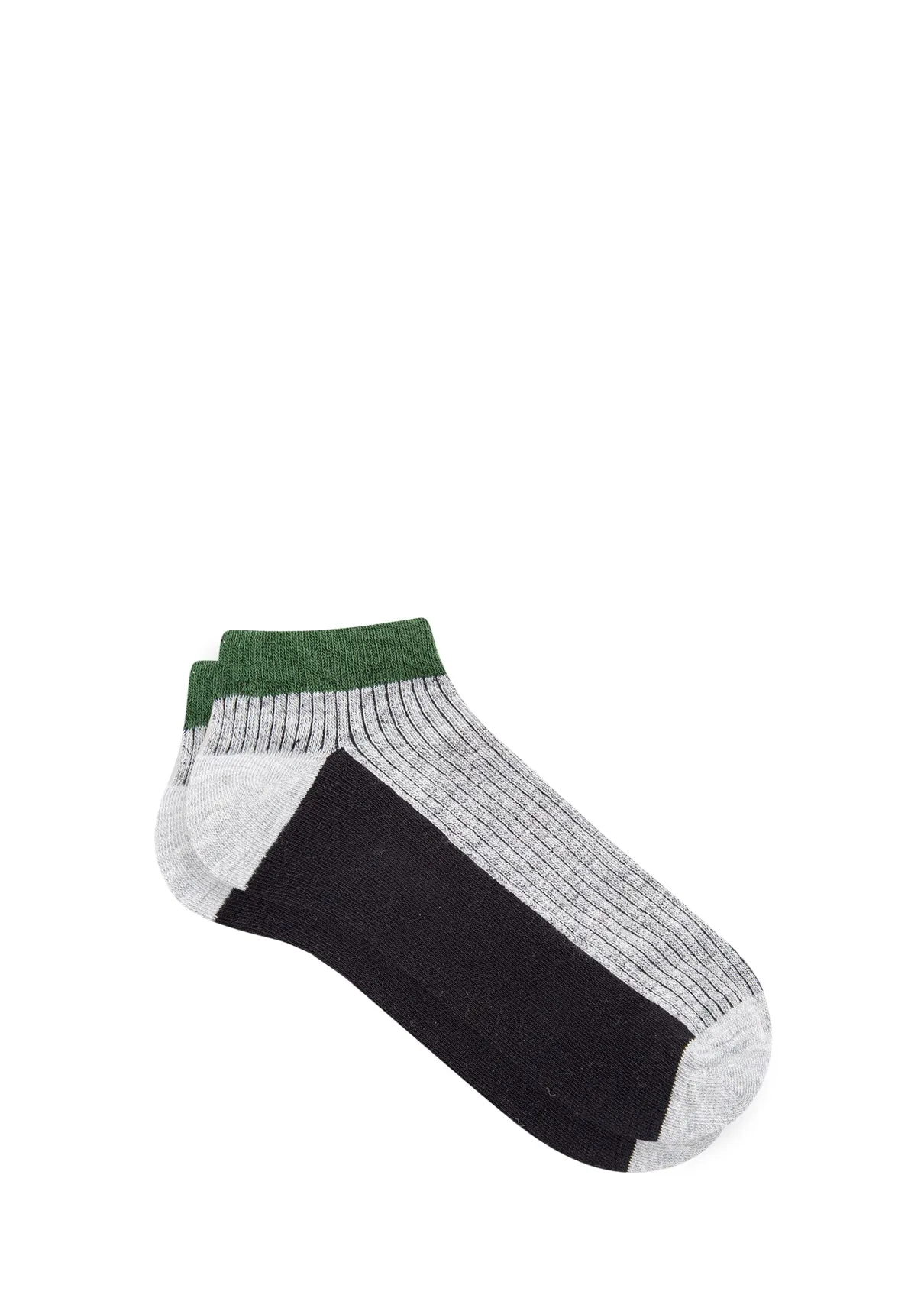 Grey Ankle Socks
