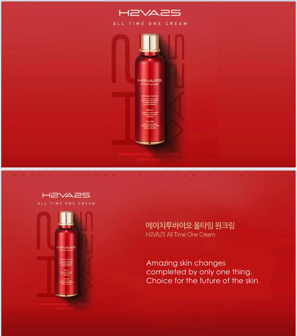 [H2VA25] ALL TIME ONE CREAM (100ml)