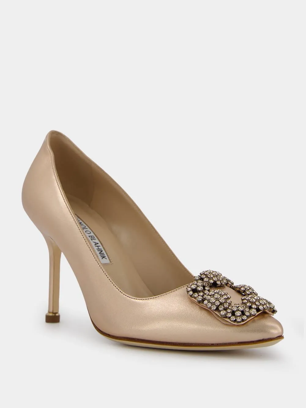 Hangisi 90mm Leather Pumps