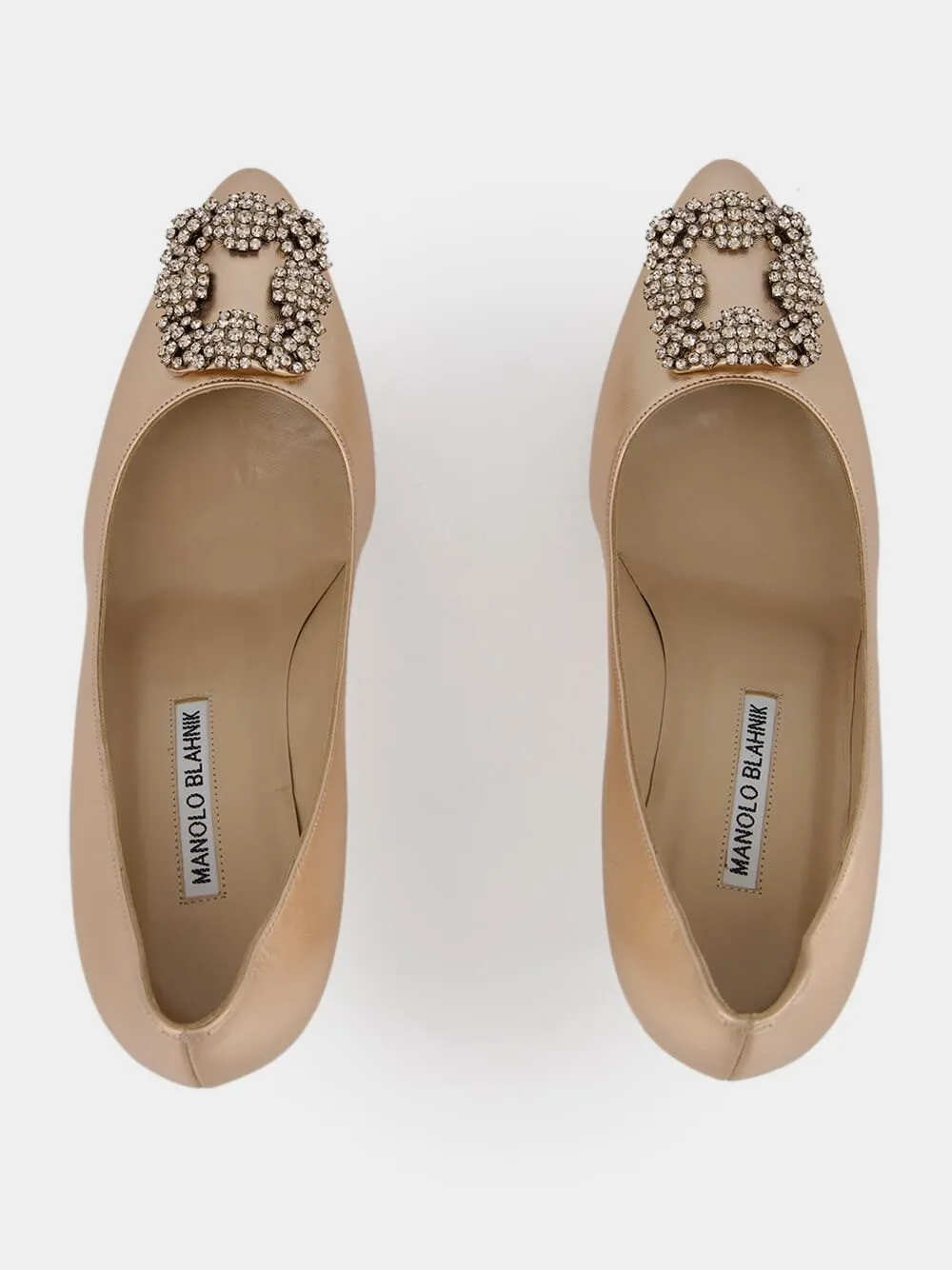 Hangisi 90mm Leather Pumps