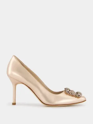Hangisi 90mm Leather Pumps