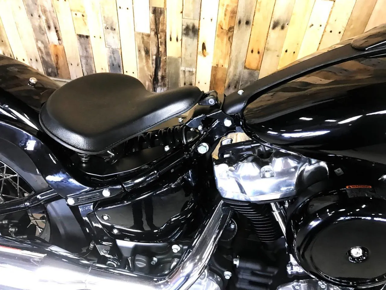 Harley Davidson softail Spring Seat Tractor 2018-2025 15x14 Leather Mounting Kit