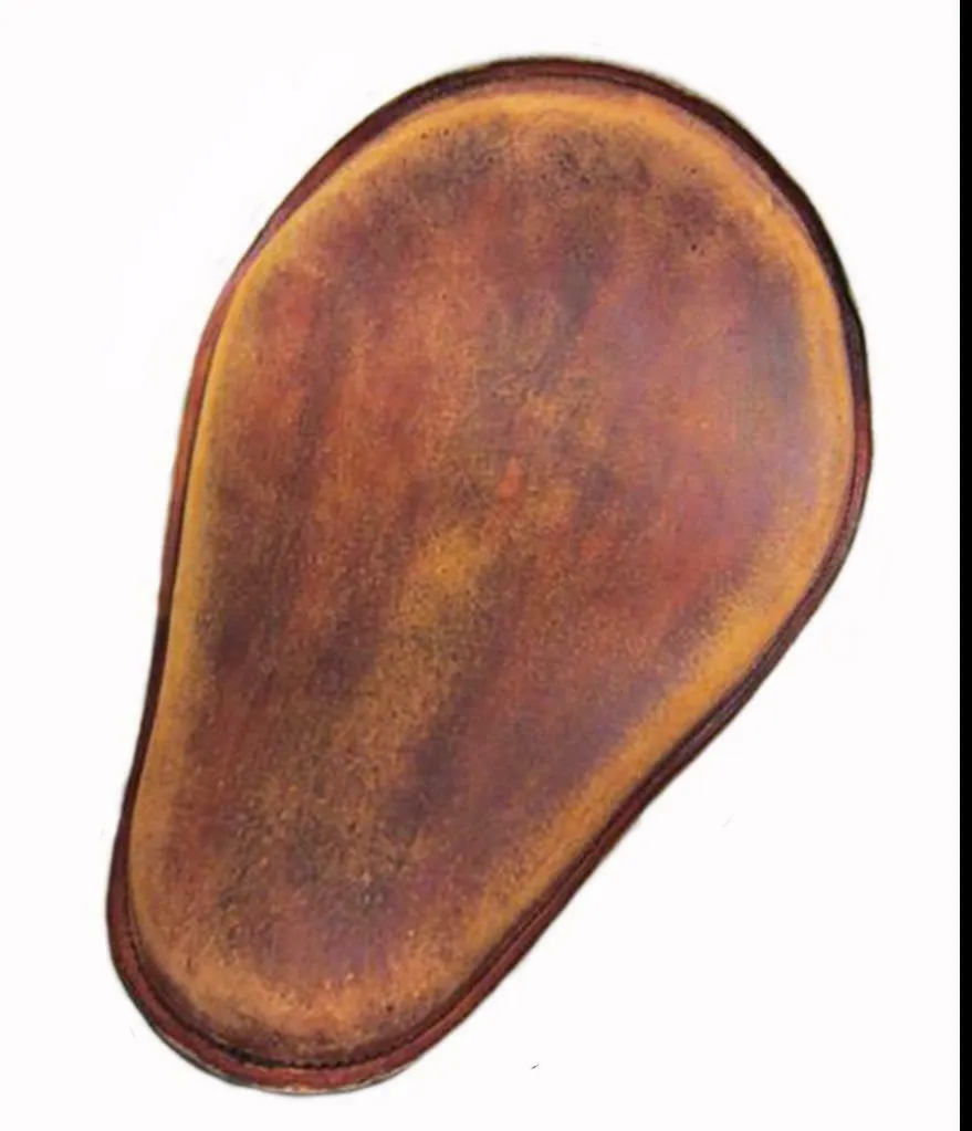 Harley Sportster Bobber Spring Solo Seat 11x14 201 Brn Dist Leather Chopper