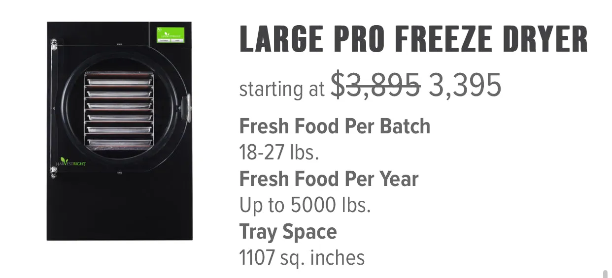 Harvestright Freeze Dryer XL Stainless