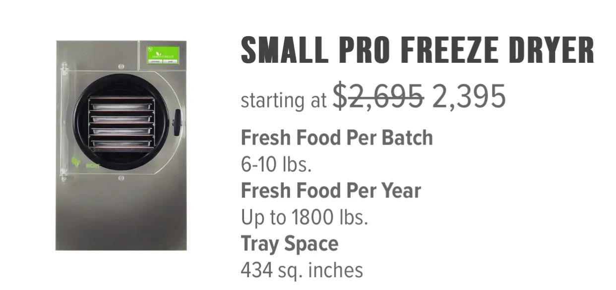 Harvestright Freeze Dryer XL Stainless