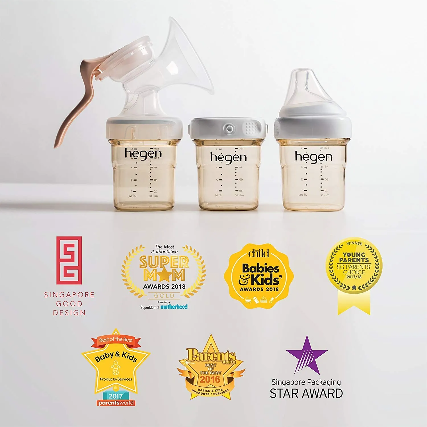Hegen PCTO 330ml Feeding Bottle PPSU