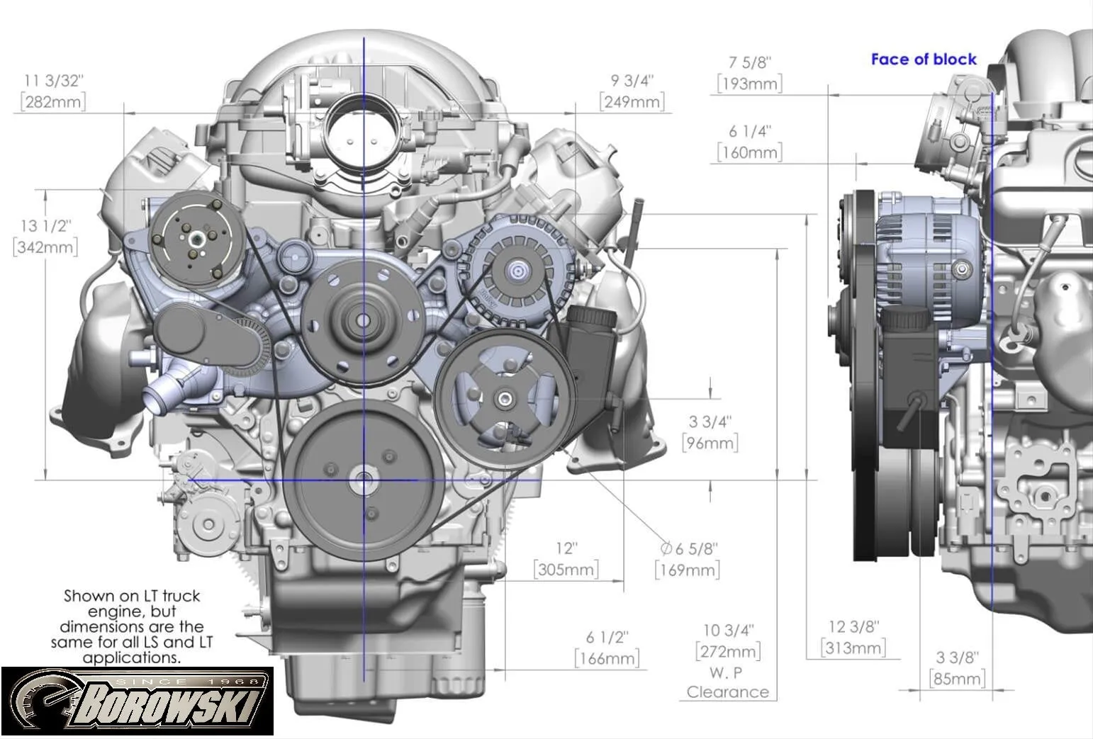 Holley Premium Mid-Mount LS Accessory System