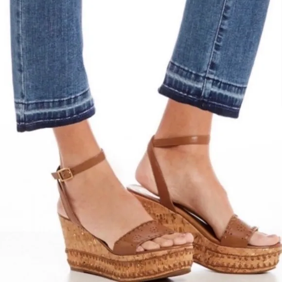 Jack Rogers Lennon Cork Wedge Sandal