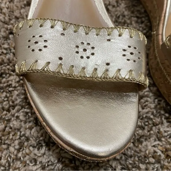 Jack Rogers Lennon Cork Wedge Sandal