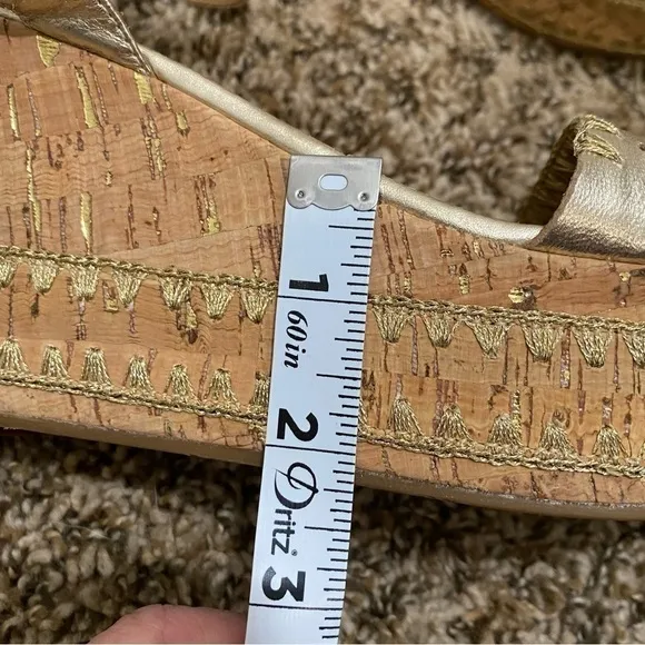 Jack Rogers Lennon Cork Wedge Sandal