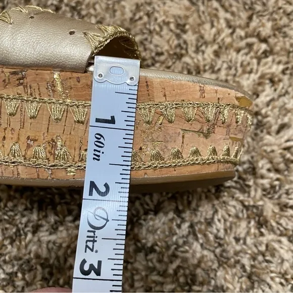 Jack Rogers Lennon Cork Wedge Sandal