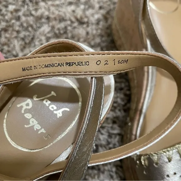 Jack Rogers Lennon Cork Wedge Sandal