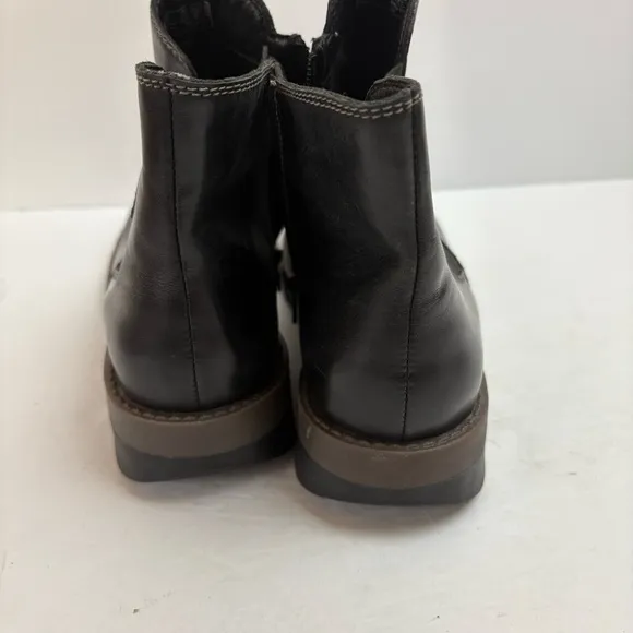 Josef Seibel German Chelsea Black Ankle Boots Booties Wedge Lina Women’s 42 11