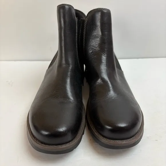 Josef Seibel German Chelsea Black Ankle Boots Booties Wedge Lina Women’s 42 11
