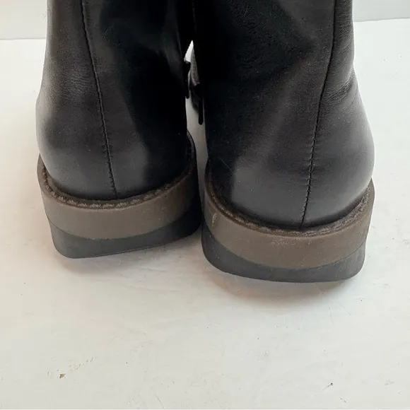 Josef Seibel German Chelsea Black Ankle Boots Booties Wedge Lina Women’s 42 11