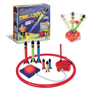 Jump Rocket Deluxe Set with 3 JR   3 Mini Soft Foam Rockets
