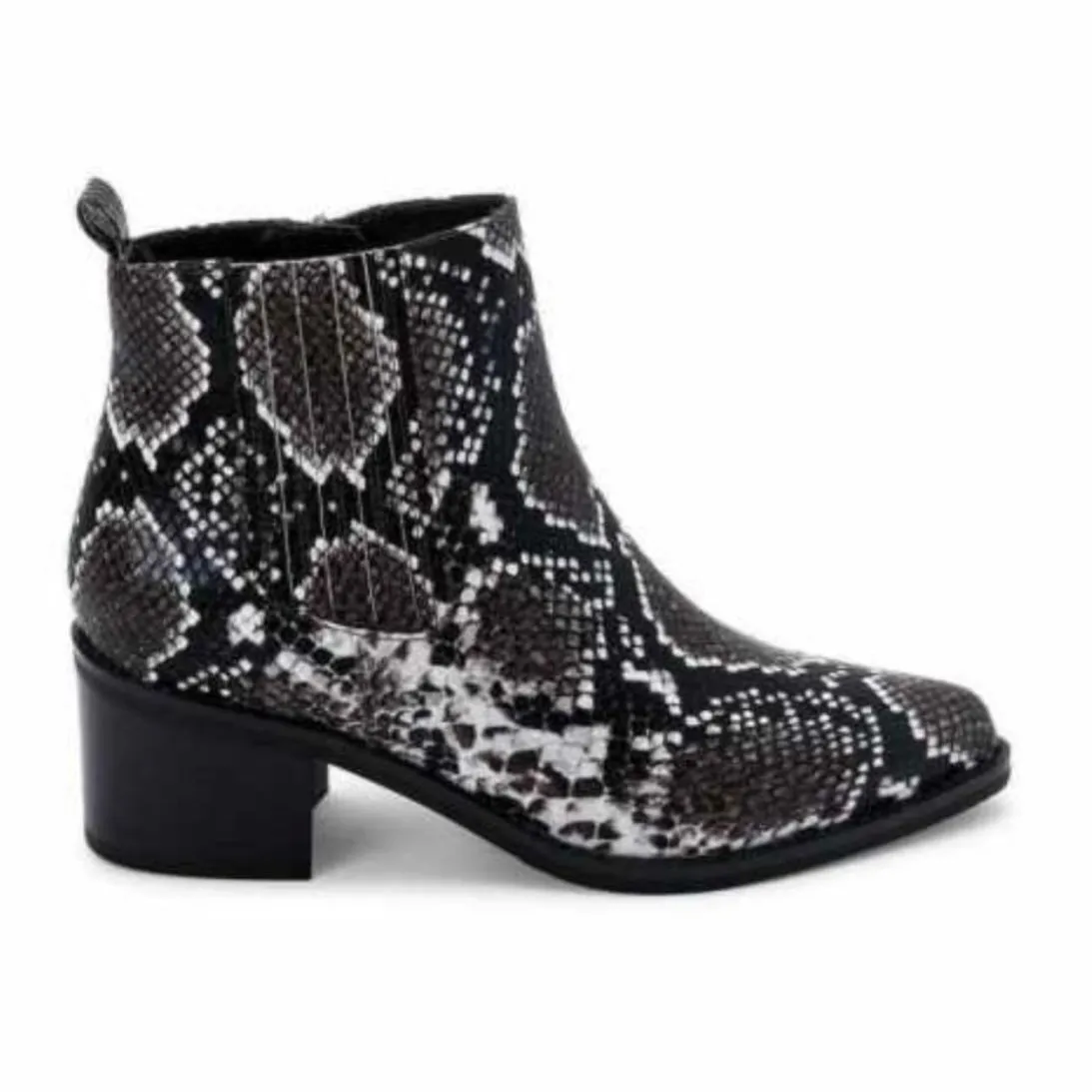 KARLIE Women's Eco Leather Waterproof Booties Ankle Boots