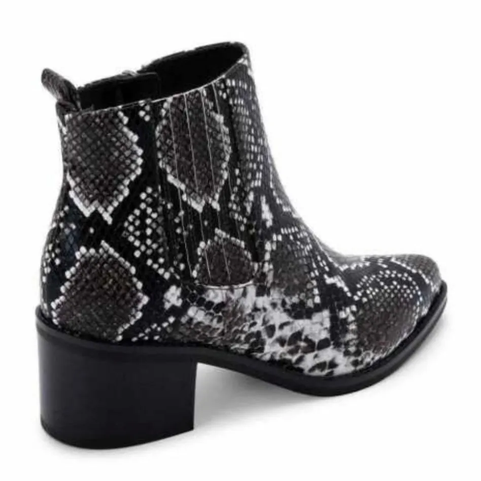 KARLIE Women's Eco Leather Waterproof Booties Ankle Boots