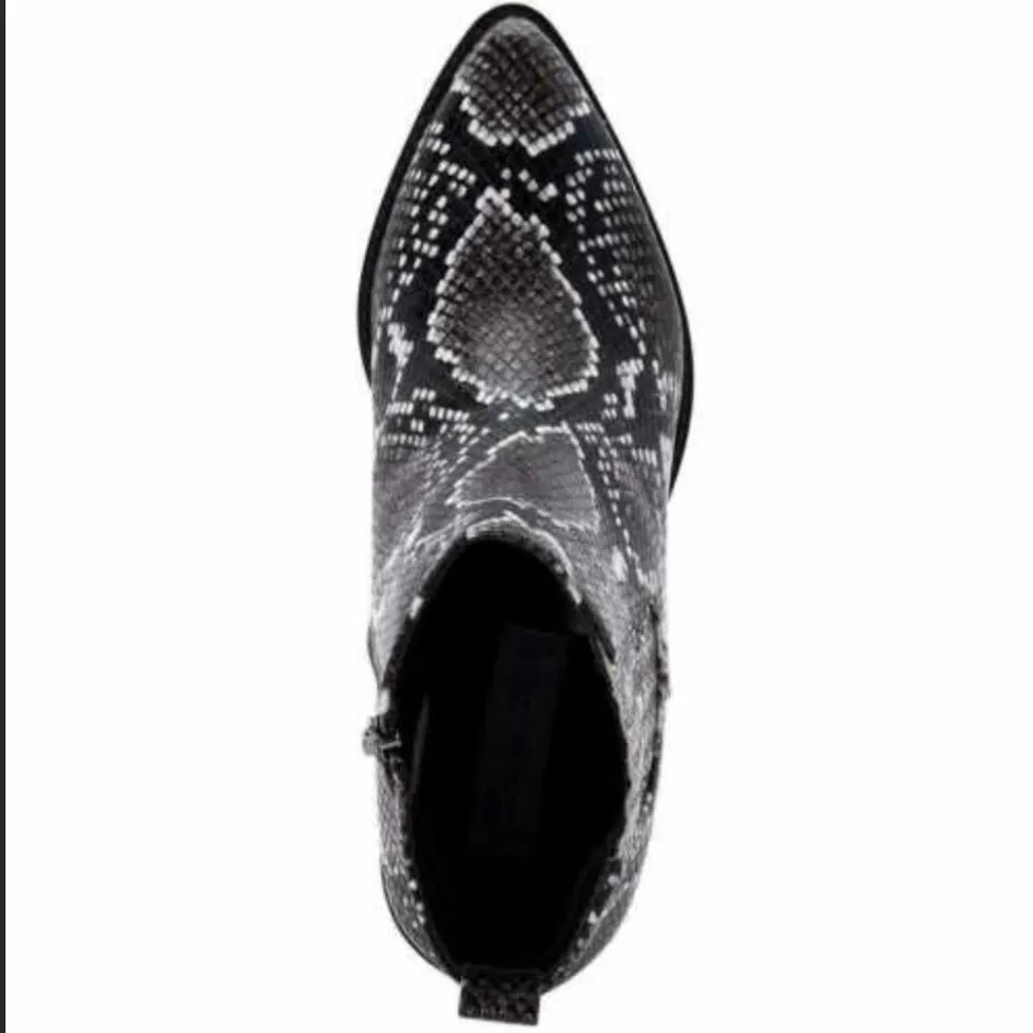 KARLIE Women's Eco Leather Waterproof Booties Ankle Boots