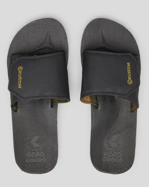 Kustom Burleigh Slides - Black Camo 2