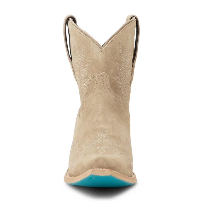 Lane- Lexington Suede Bootie Latte Brown