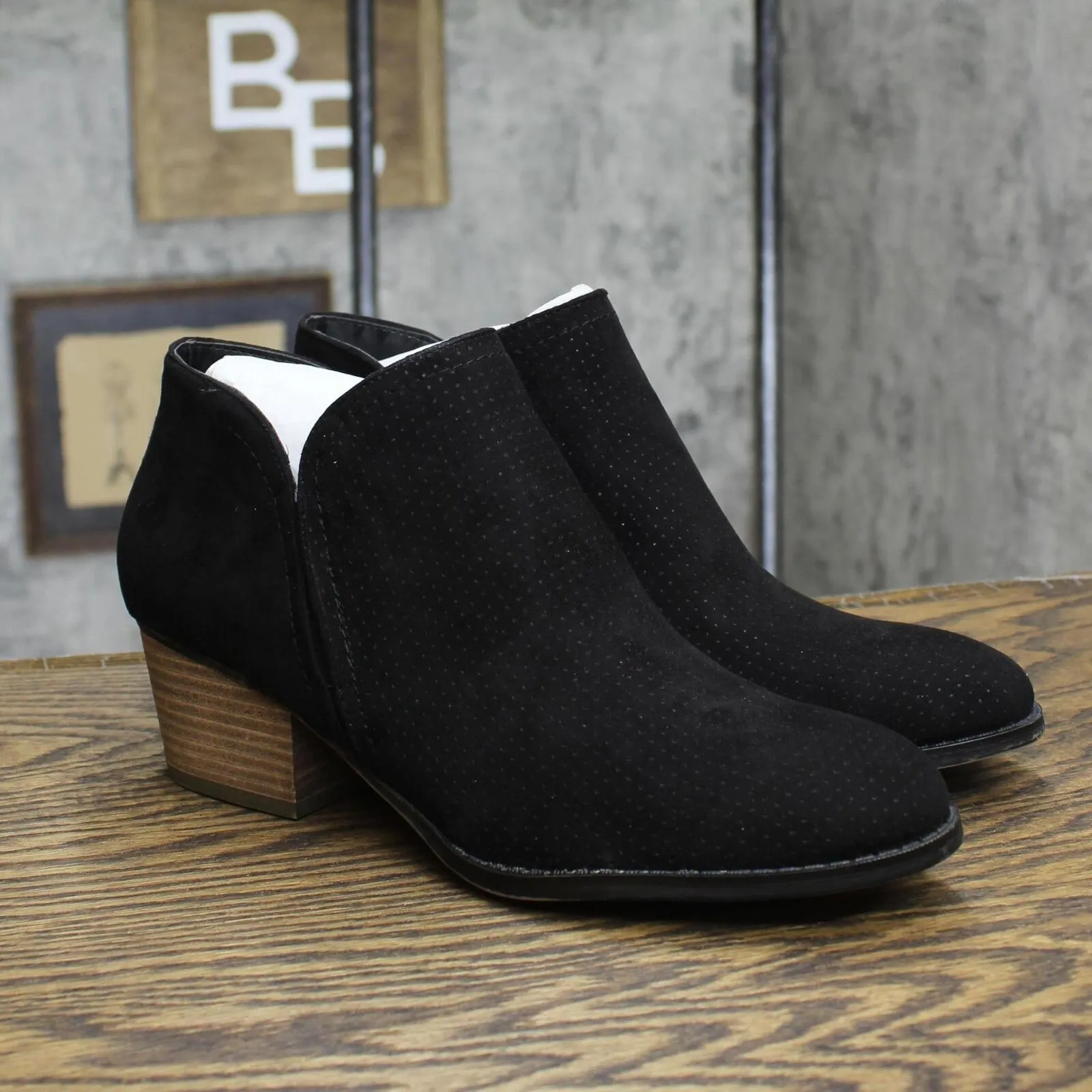 Lifestride Womens Blake Ankle Boot H8395F1 Black 9.5M