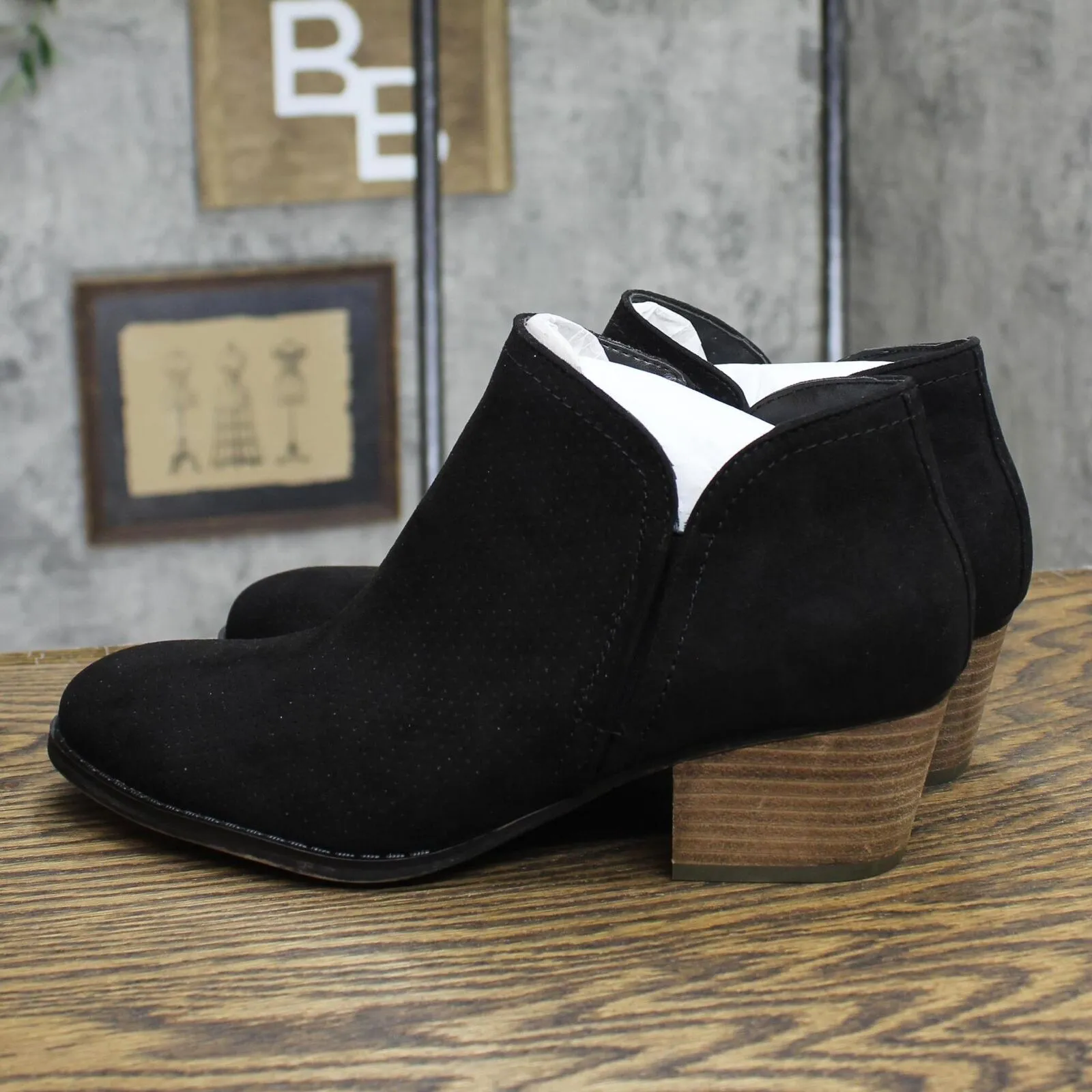 Lifestride Womens Blake Ankle Boot H8395F1 Black 9.5M