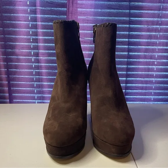 Marc Fisher Womens platform suede booties