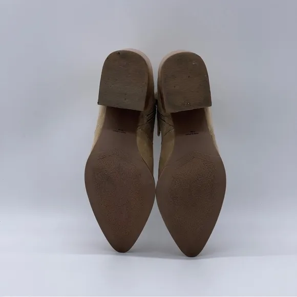 Matisse Vox Tan Suede Ankle Booties.