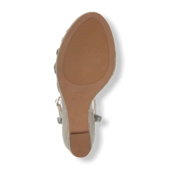MAYBELLE Espadrilles Wedge Heel Strappy Sandals