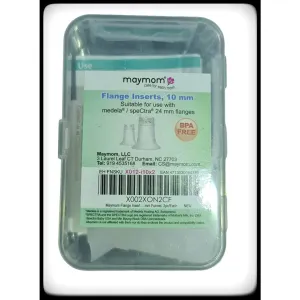 Maymom Flange Inserts for Medela, Spectra and BabyBuddha 24mm Shields (10-19mm) by Maymom