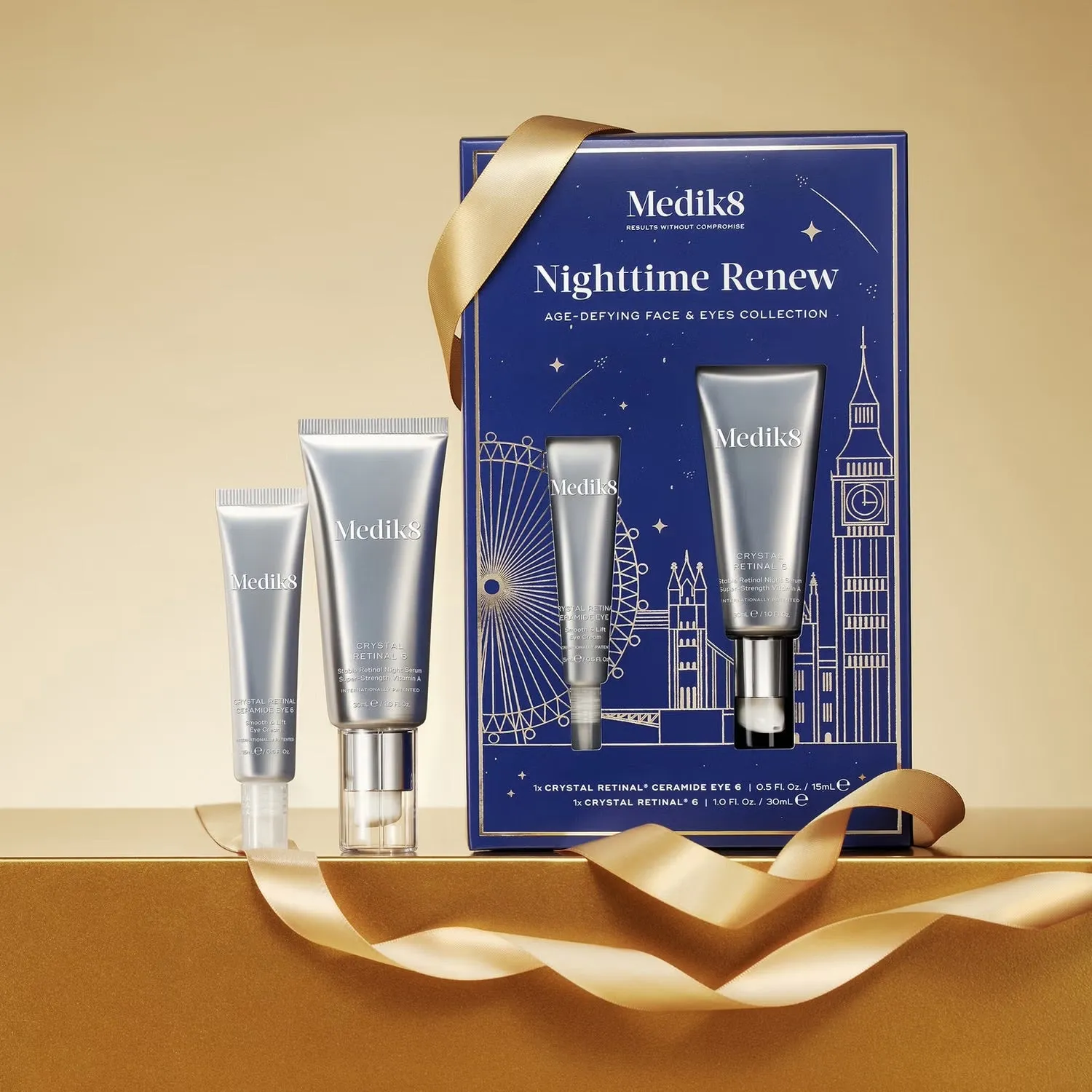 Medik8 Nighttime Renew Age-Defying Face and Eyes Collection