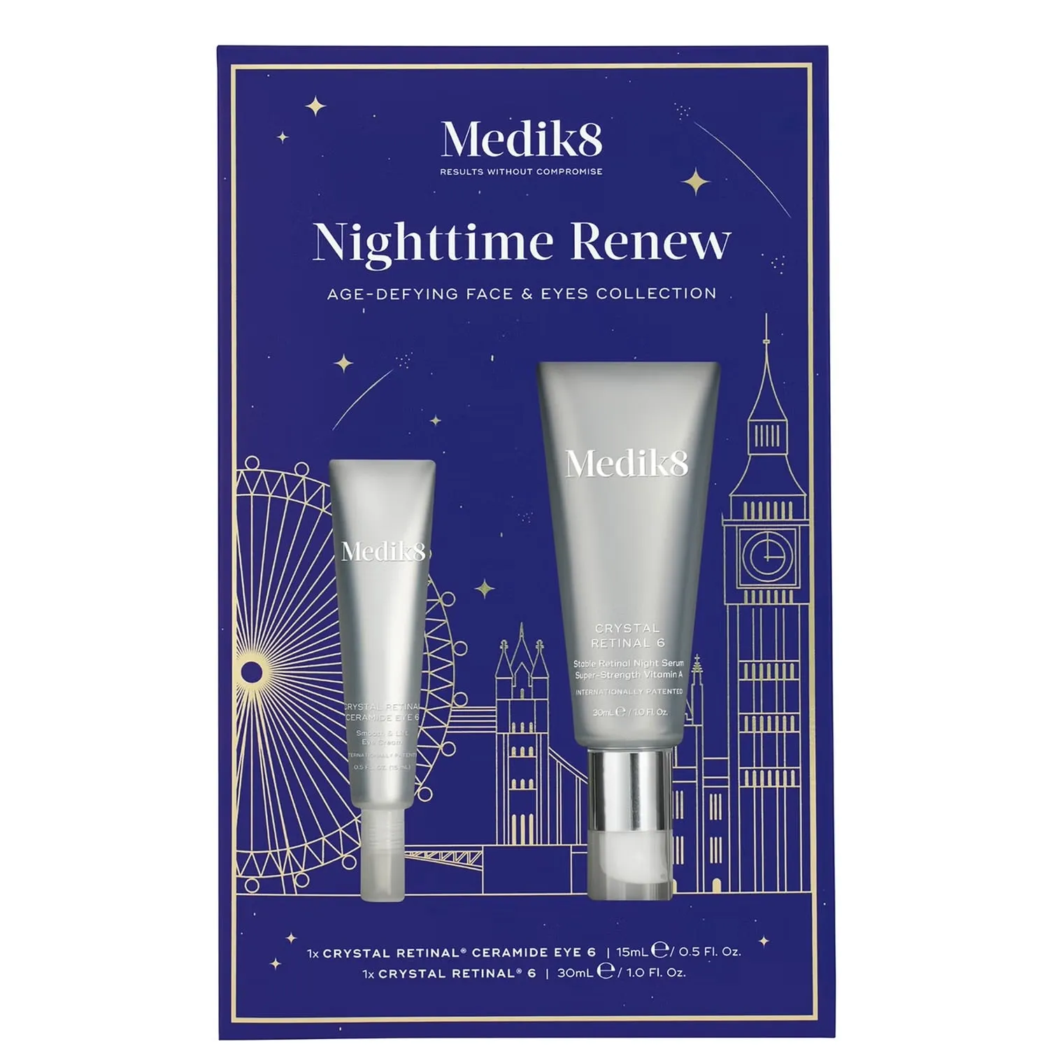 Medik8 Nighttime Renew Age-Defying Face and Eyes Collection