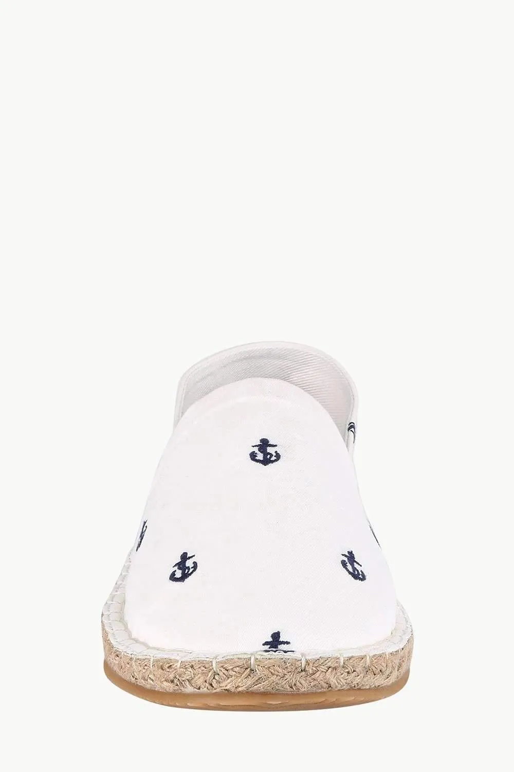 Mens Beige Anchor Espadrilles