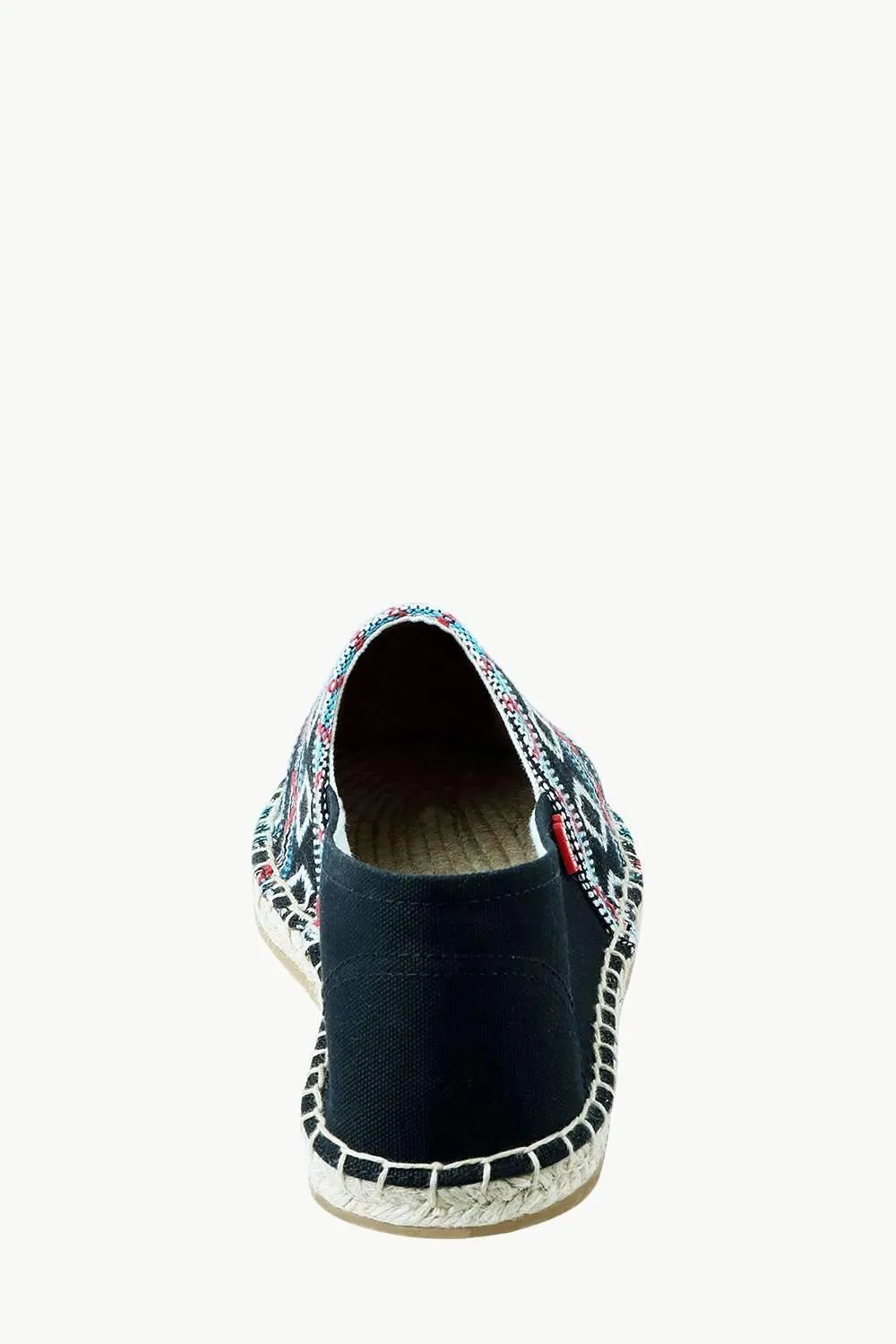 Men's Blue Jacquard Embroidered Espadrilles