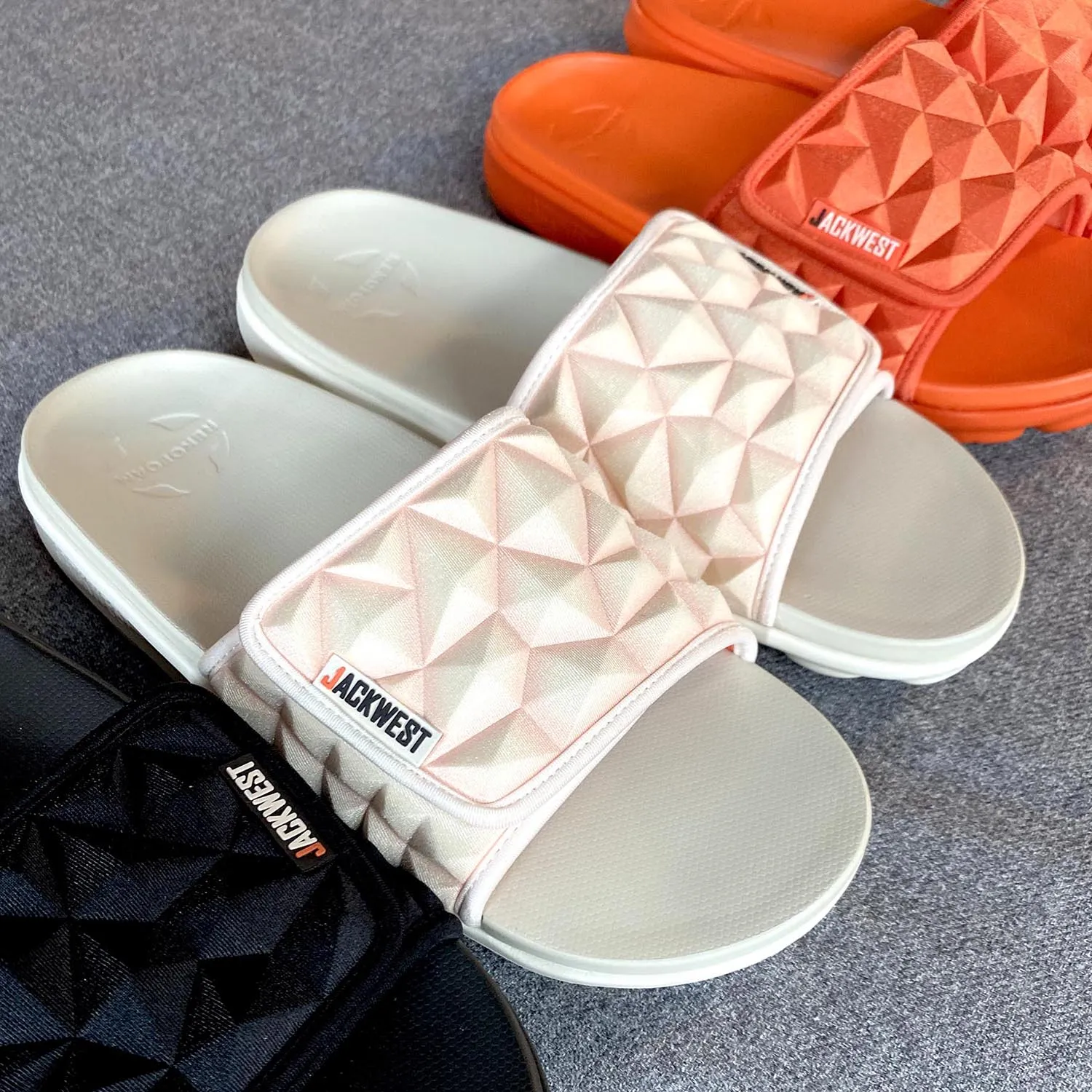 Men's EL A Slides - Bone