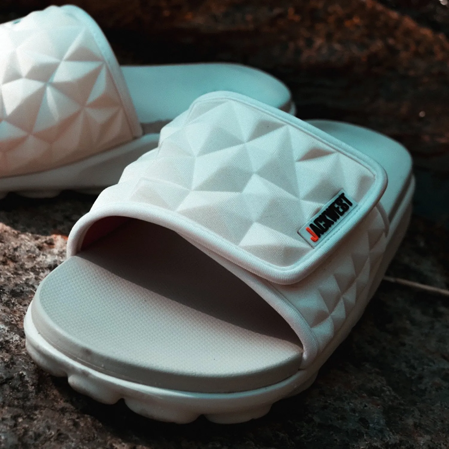 Men's EL A Slides - Bone
