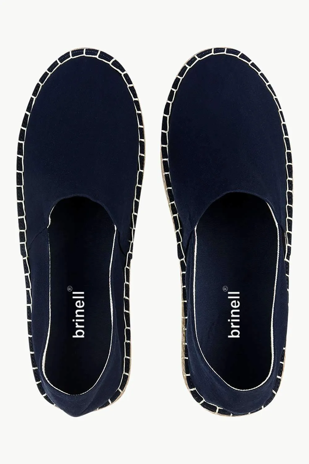 Men's Navy Solid Espadrilles