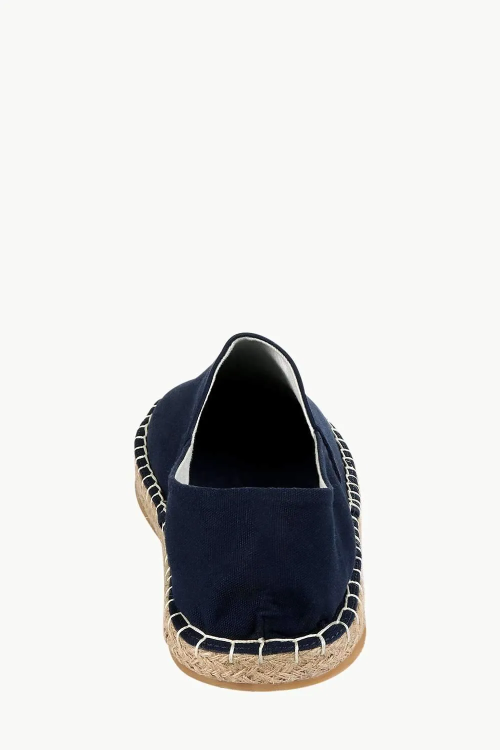 Men's Navy Solid Espadrilles