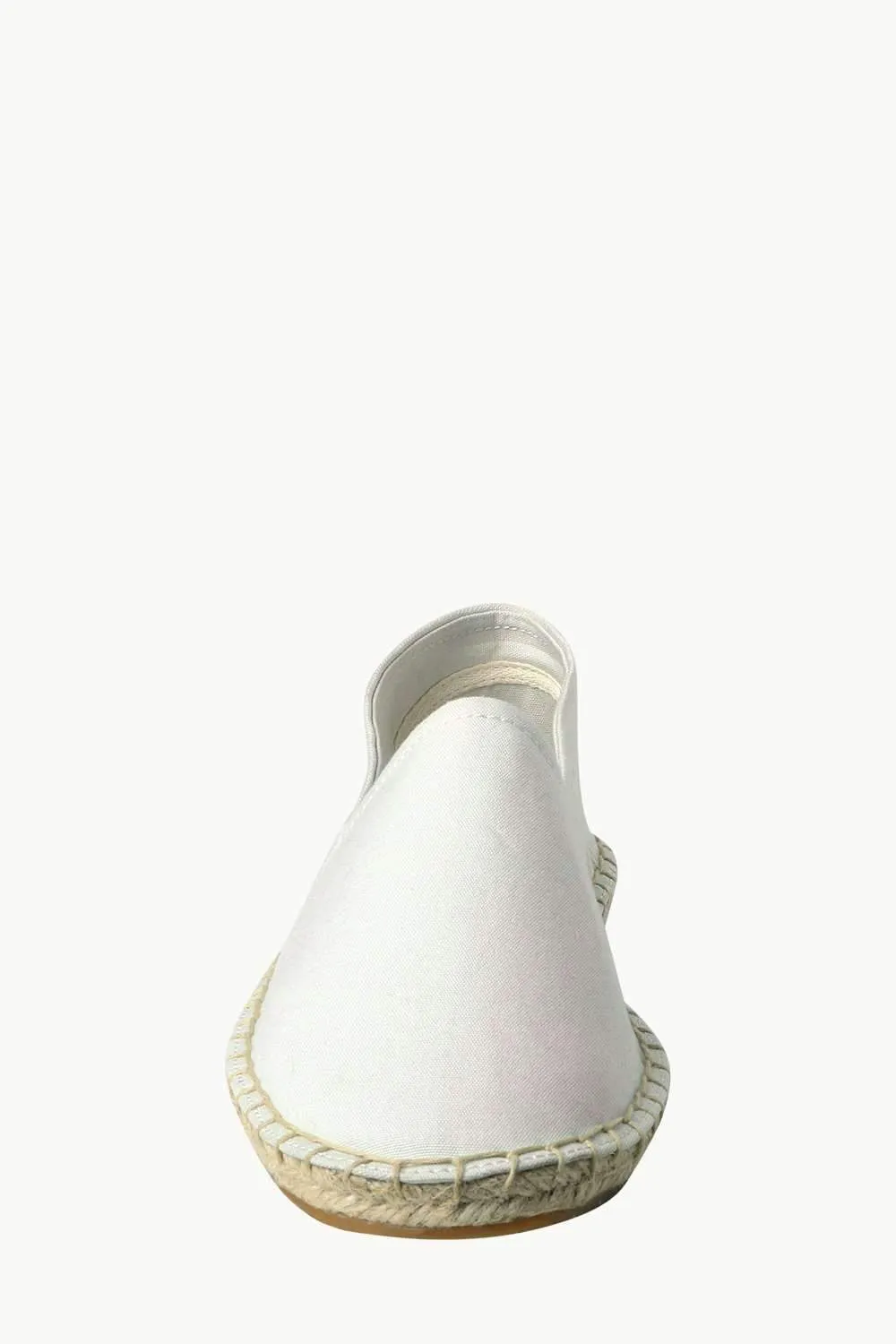 Men's Oatmeal Canvas Basque Espadrilles