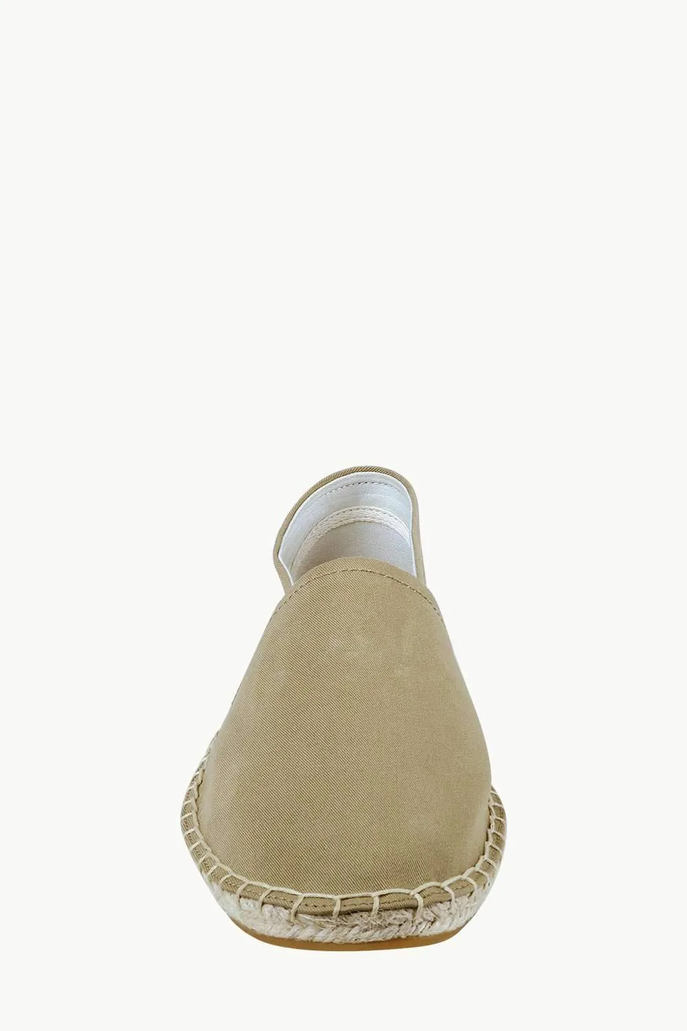 Men's Sand Canvas Basque Espadrilles