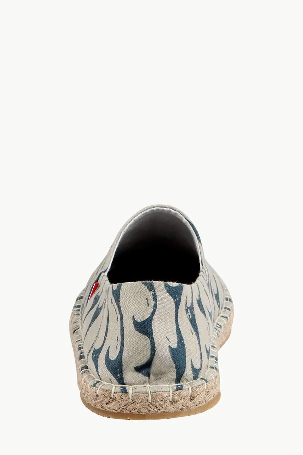 Men's Sea Print Beige Espadrilles